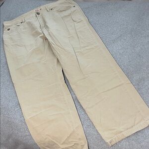 Alberto Cotton Pants Mens Size 38 Casual